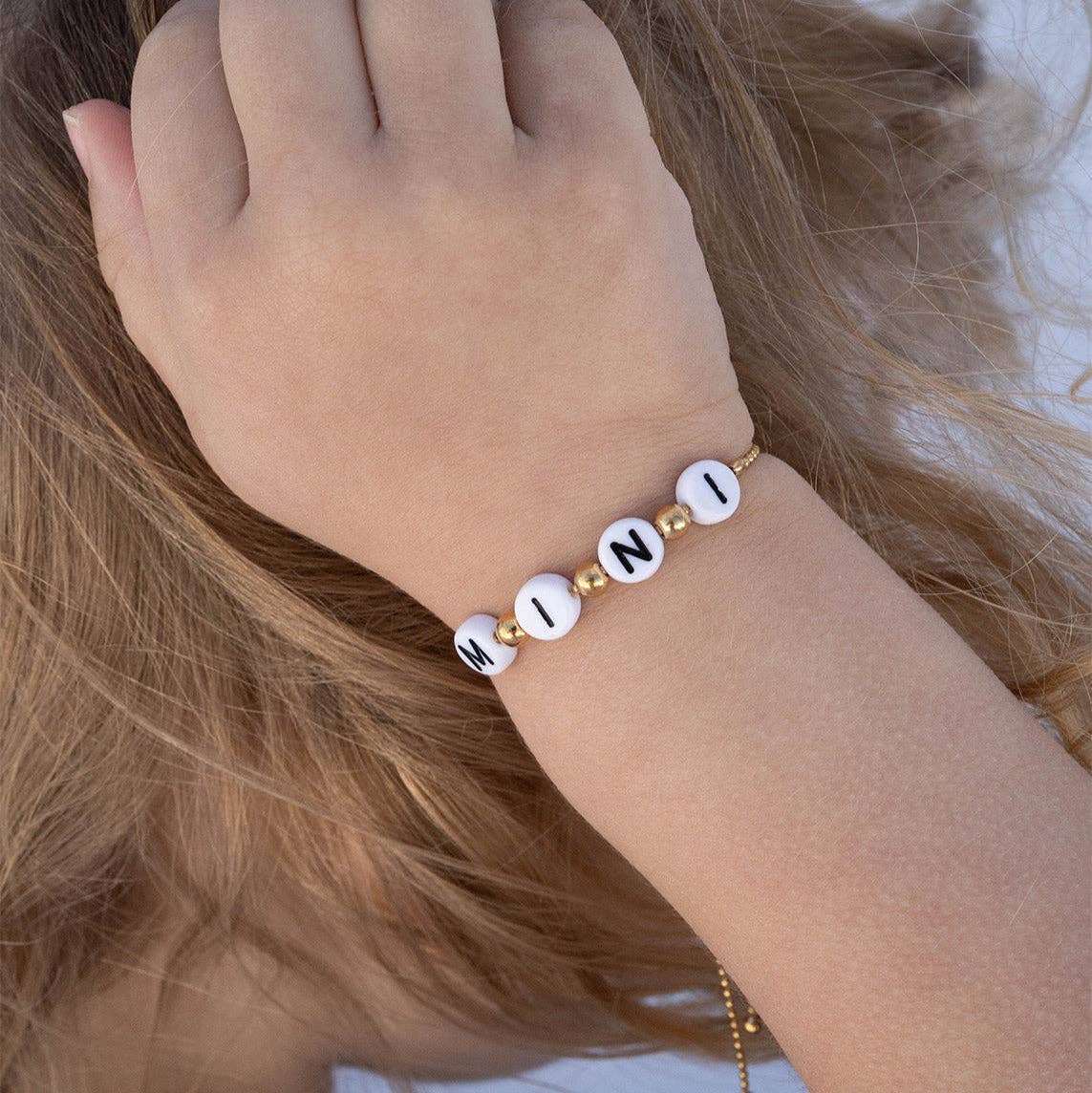 18K Gold Mama + Mini Bracelet Set