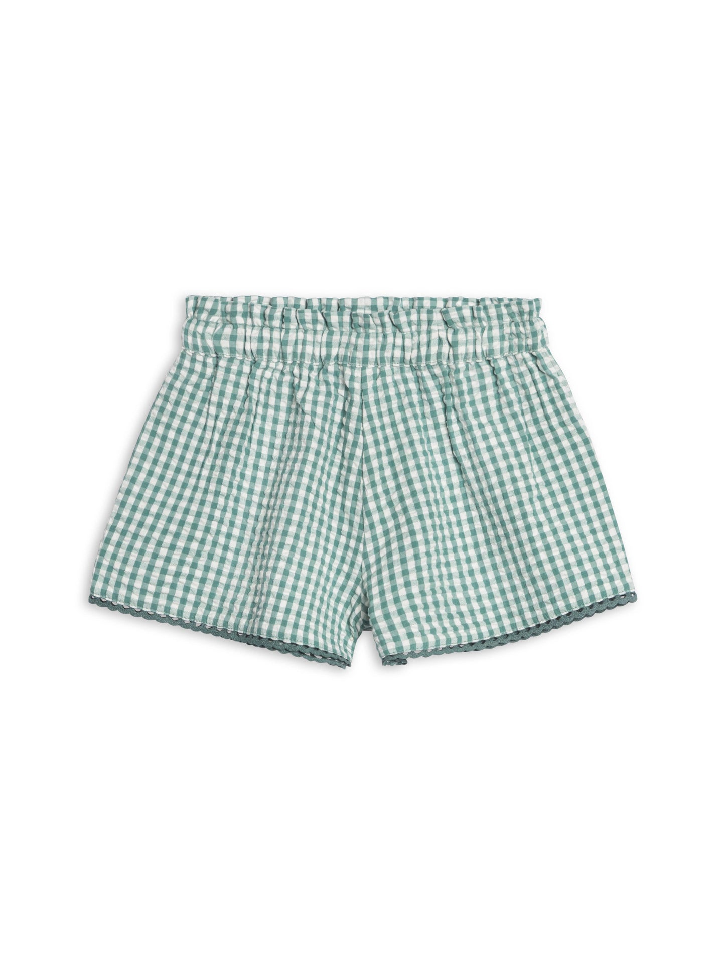 Seafoam Gingham Shorts