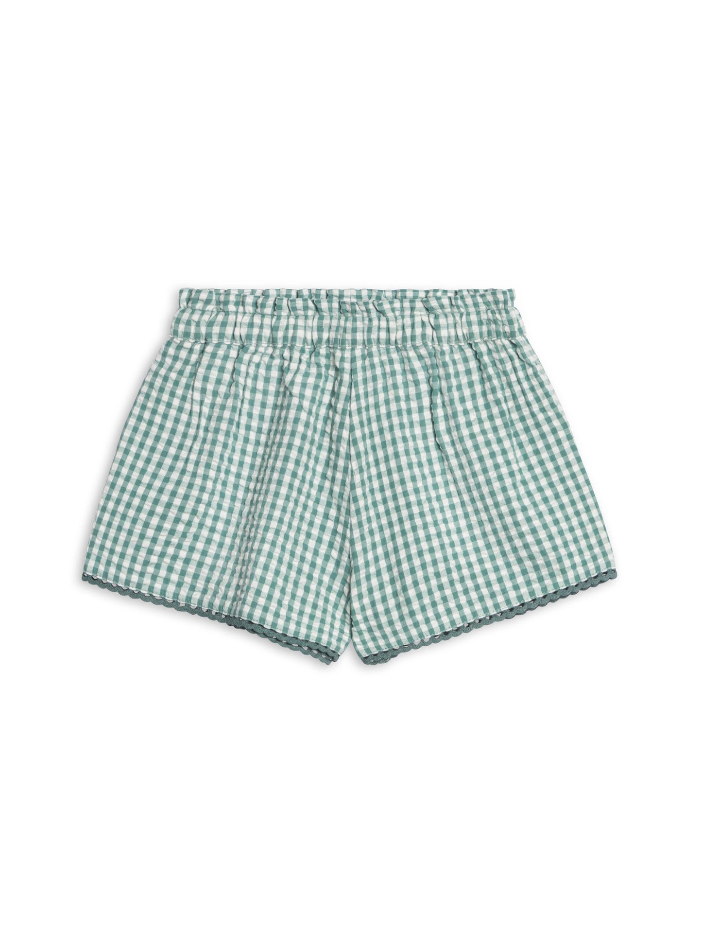 Seafoam Gingham Shorts